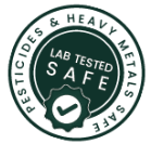 Lab tested safe from heavy metals