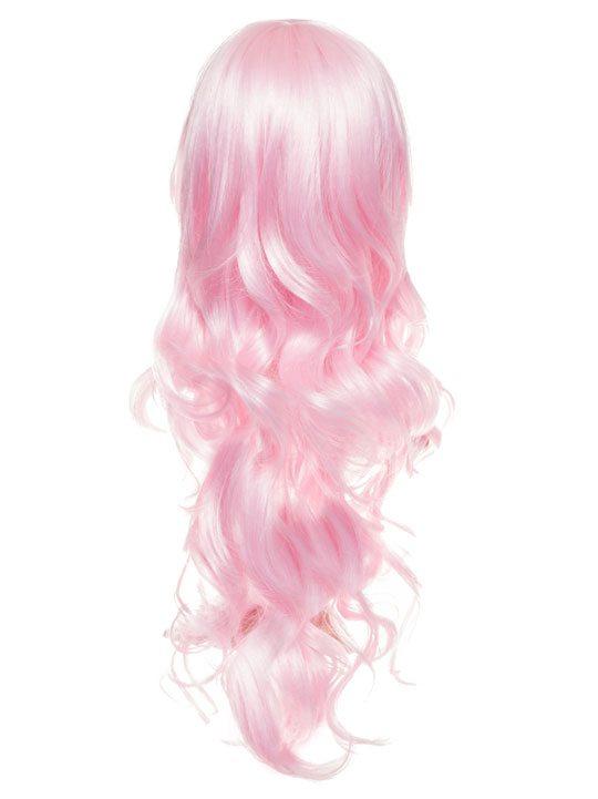 Baby Pink Long Curly Party Wig – Storm Desire