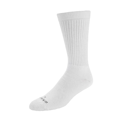 Venture - Cushioned Organic Cotton Mini Crew Socks - White