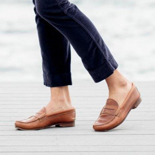 casual penny loafers