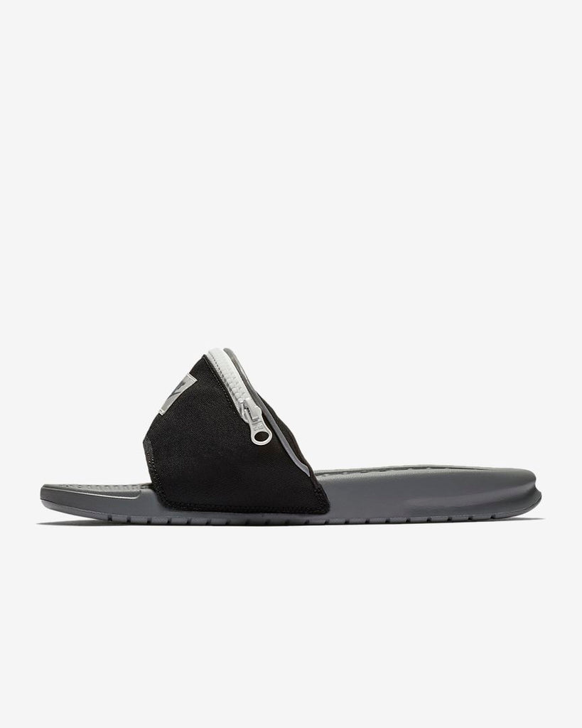 nike benassi jdi slides fanny pack