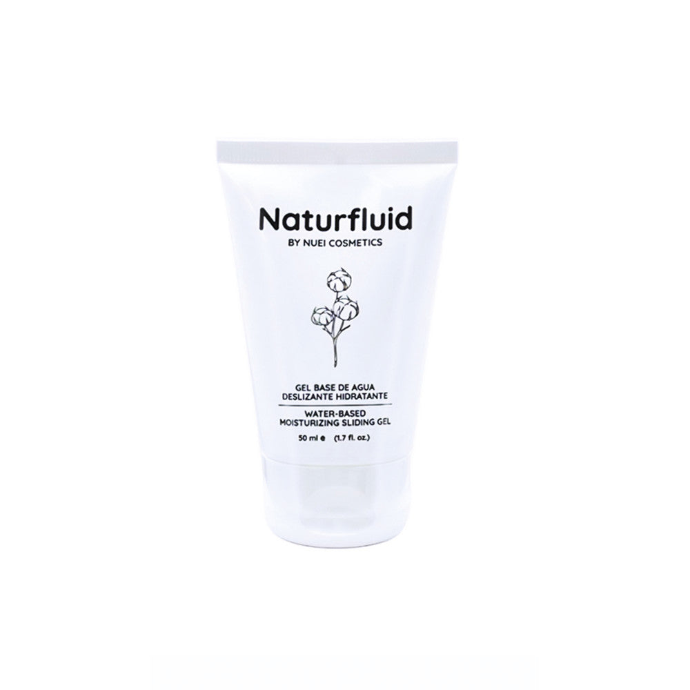 Gel Lubrifiant NUEI Naturfluid - Moisturizing Sliding, foarte alunecos, pe baza de apa, 50 ml