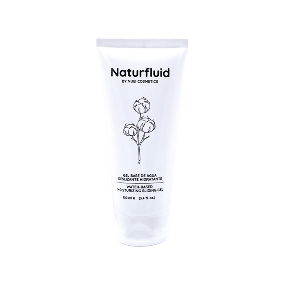 Gel Lubrifiant NUEI Naturfluid - Moisturizing Sliding, foarte alunecos, pe baza de apa, 100 ml