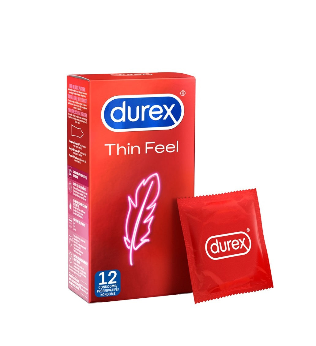 Prezervative ultra subtiri Durex Thin Fe in SexShop KUR Romania
