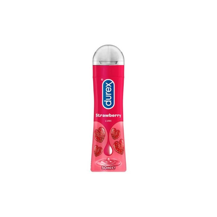 Lubrifiant Durex Play Strawberry, cu aro in SexShop KUR Romania