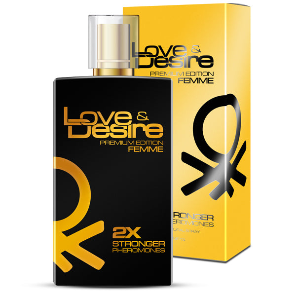 Parfum natural cu feromoni, Love & Desire GOLD, SHS,pentru femei, 100 ml