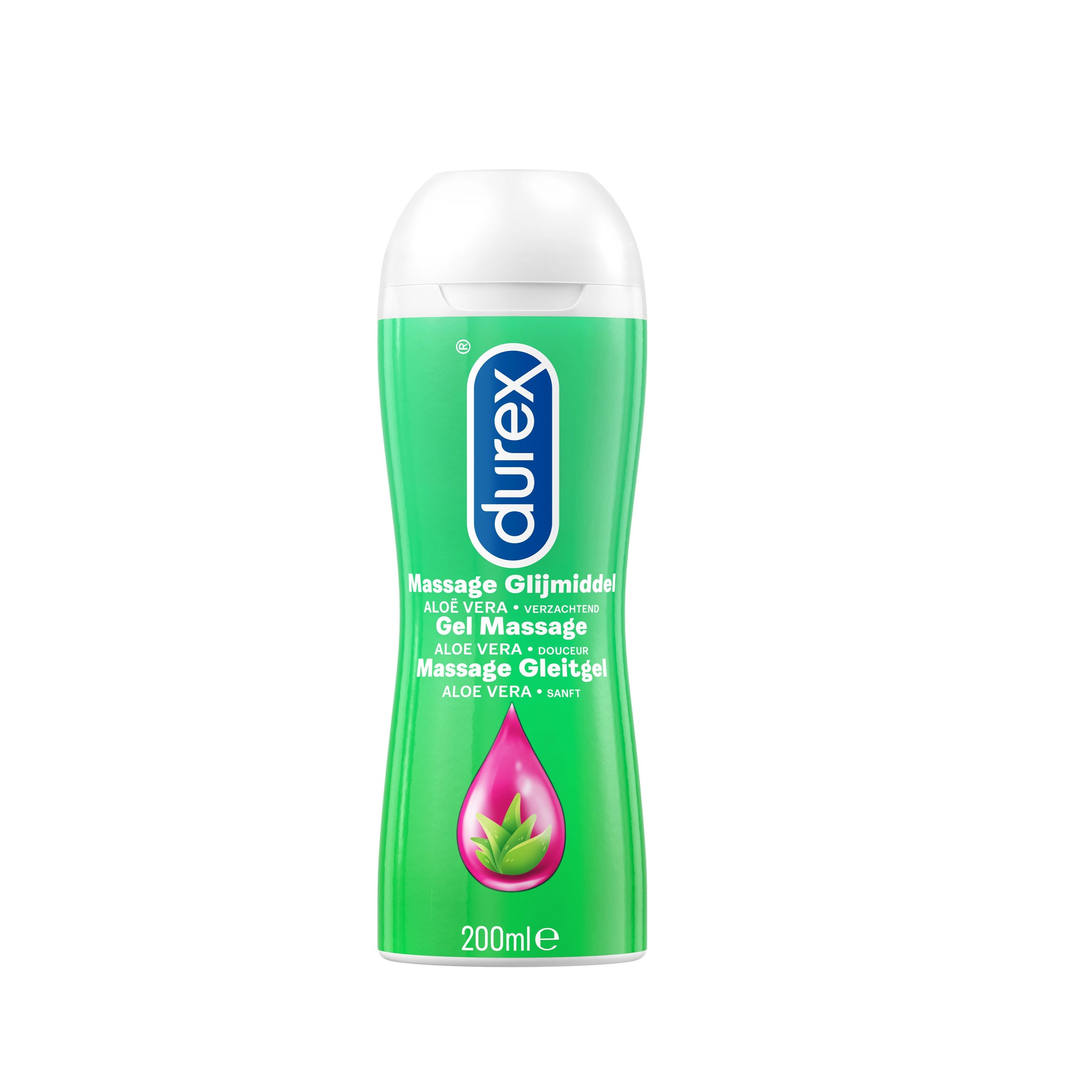 Lubrifiant si gel de masaj DUREX Aloe Vera, cu efect 2 in 1, 200 ml