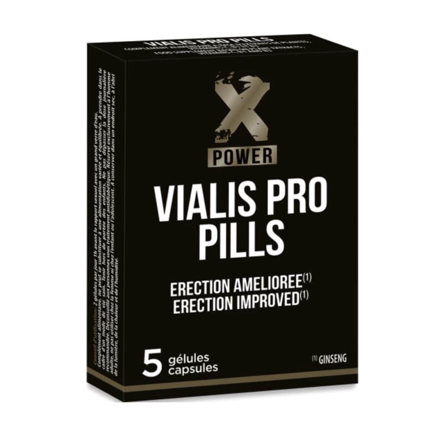 Afrodisiac premium V Pro Pills, XPower, pentru erectie puternica si stimulare libido, 5 capsule