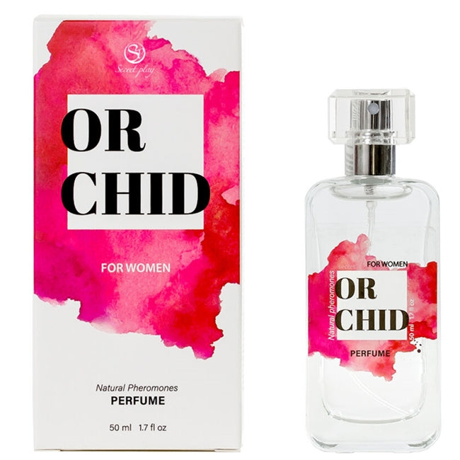 Parfum cu feromoni ORCHID - SecretPlay, pentru femei, 50 ml