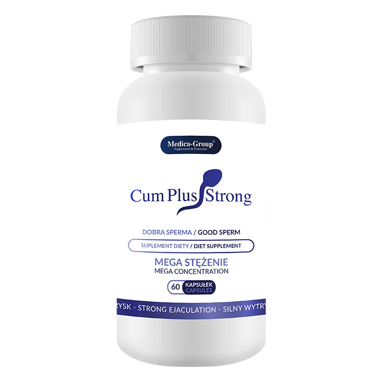 Capsule Cum Plus Strong - Medica Group, pentru cresterea volumului si imbunatatirea gustului spermei, 60 buc