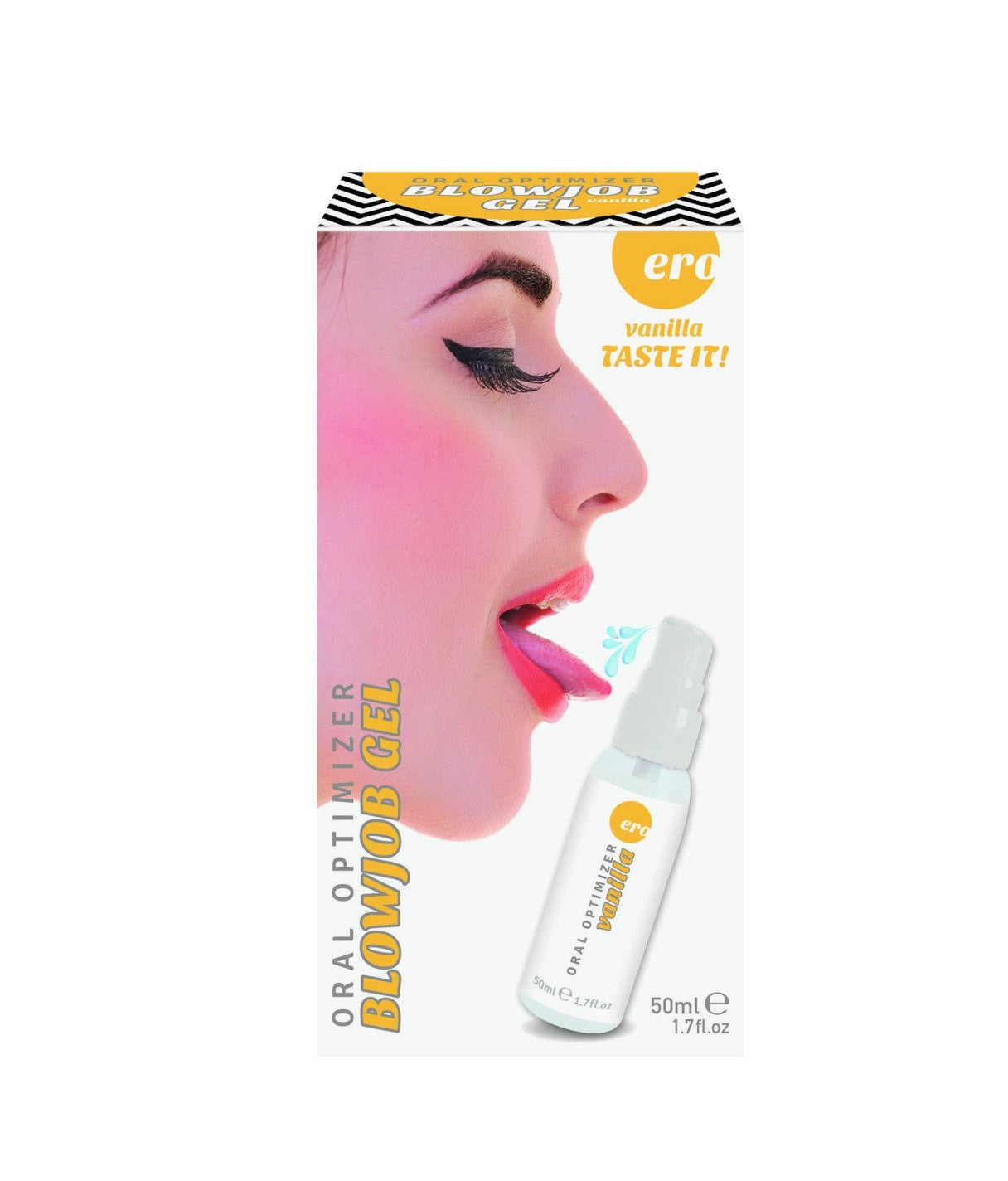 Gel pentru sex oral, Oral Optimizer Blowjob ERO, aroma de vanilie , 50 ml