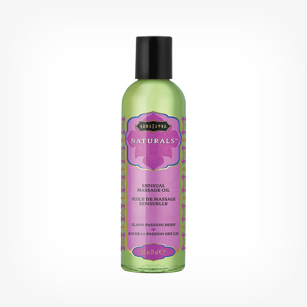 Ulei de masaj Kamasutra Naturals Massage Oil, Island Passion Berrys, 59 ml