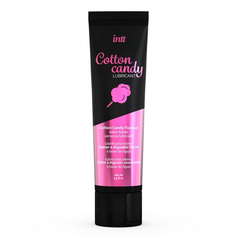 Lubrifiant INTT Cotton Candy, pe baza de apa, 100 ml