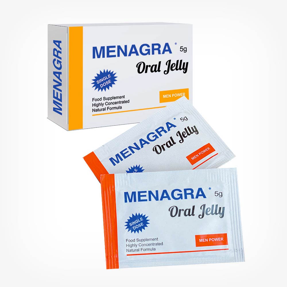 Jeleu MENAGRA Oral Jelly, pentru erectie in SexShop KUR Romania