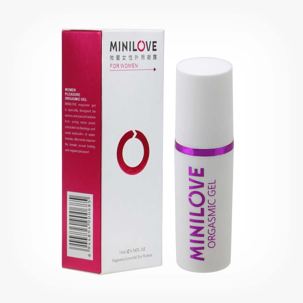 Gel MiniLove Orgasmic Alb, pentru libidou si orgasm intens, 10 ml