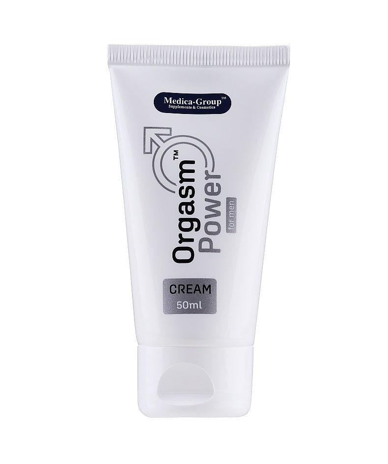 Crema OrgasmPower Men, Medica Group, pentru potenta, erectii puternice si intarziere ejaculare, 50 ml