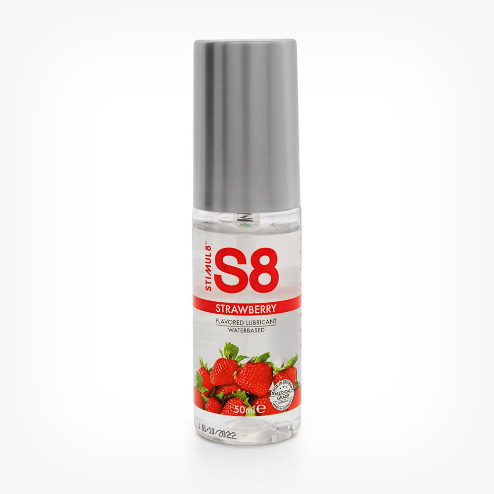 Lubrifiant S8 Lube Strawberry, cu aroma  in SexShop KUR Romania