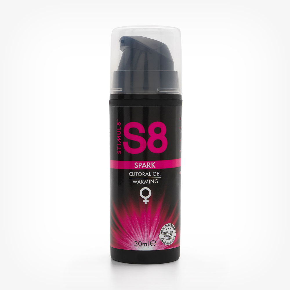 Gel S8 SPARK Clitorial, pentru orgasm intens si stimularea clitorisului, cu efect de incalzire, 30 ml