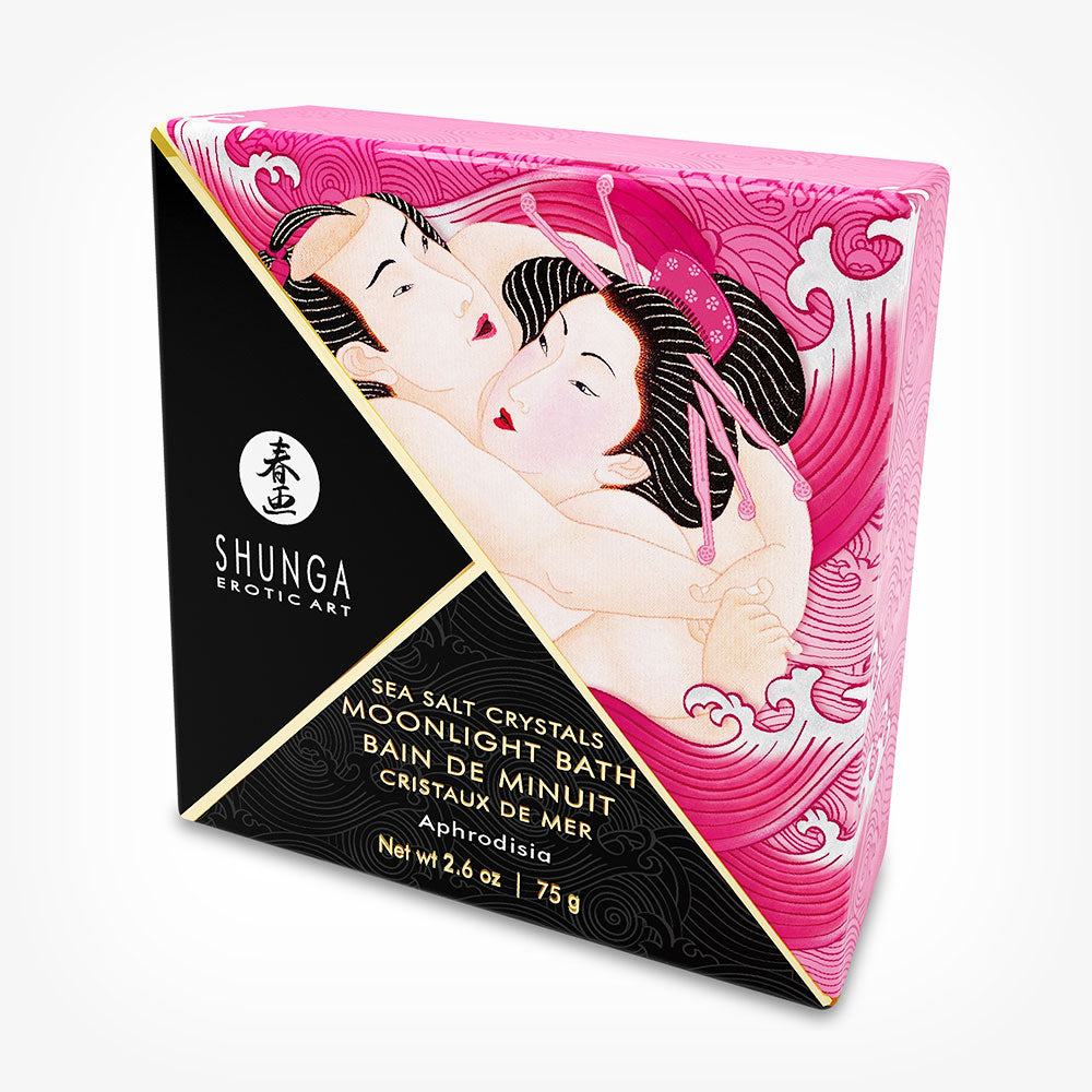 Sare de baie Shunga Oriental Crystals Aphrodisia Bath Experience, 75 gr