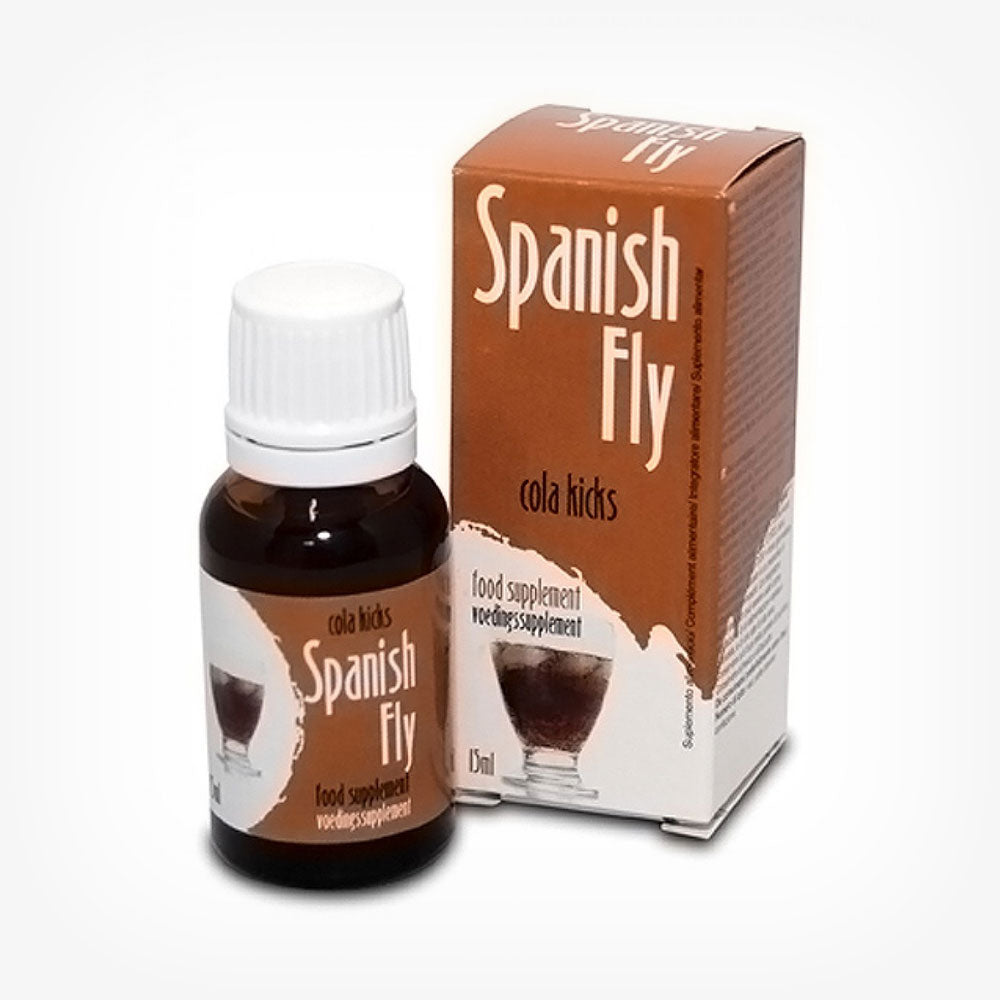 Picaturi afrodisiace Spanish Fly, aroma Cola Kicks, unisex, pentru cresterea libidoului, 15 ml