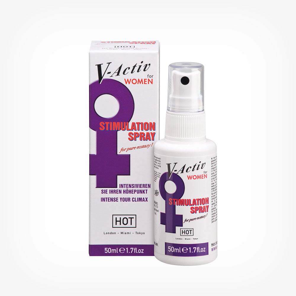 Spray V-Activ for Woman, pentru stimularea clitorisului, orgasm intens si cresterea libidoului femeilor, 50 ml