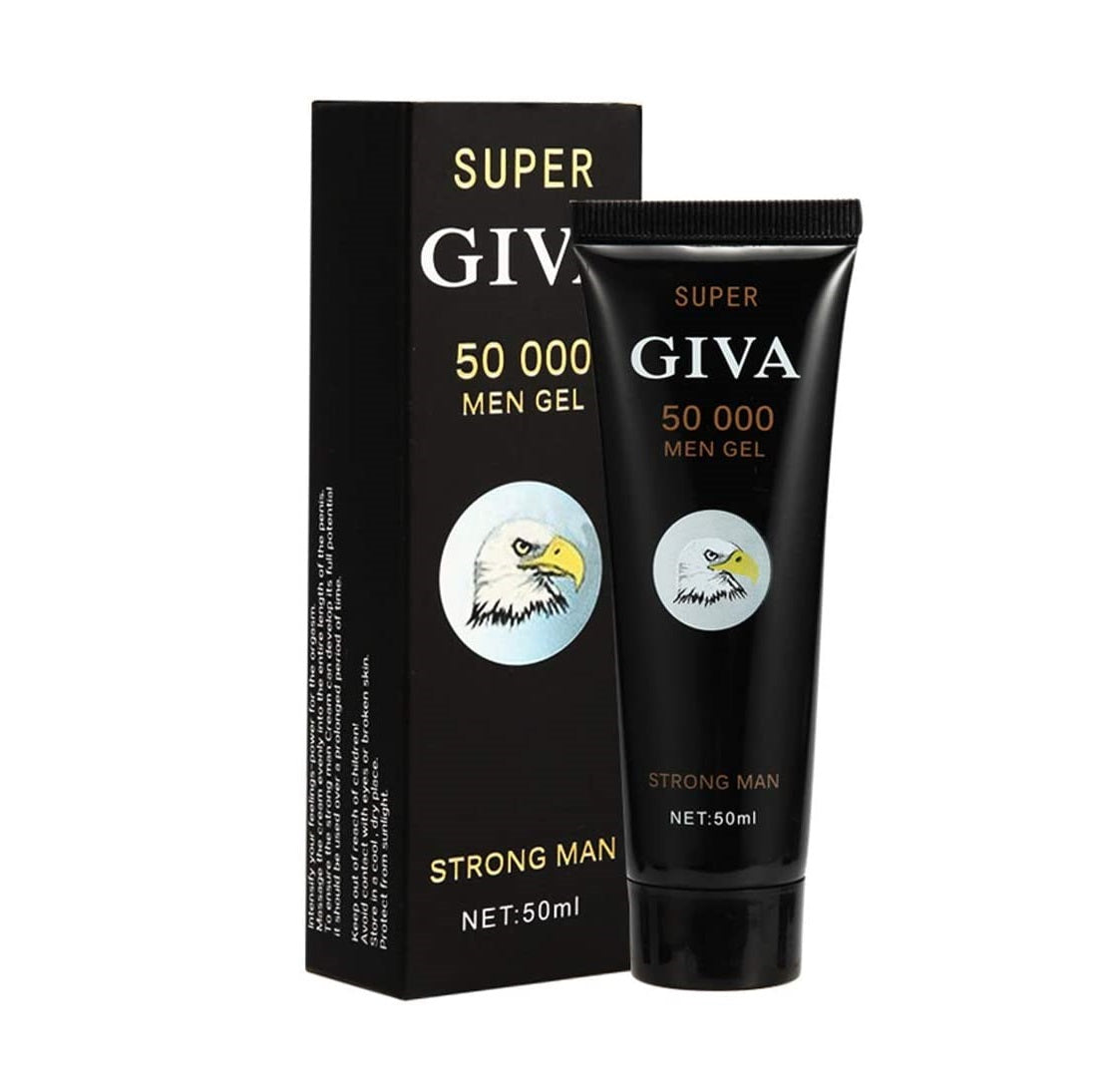 Gel Super Giva 50000, pentru marirea penisului in lungime si grosime, 50 ml