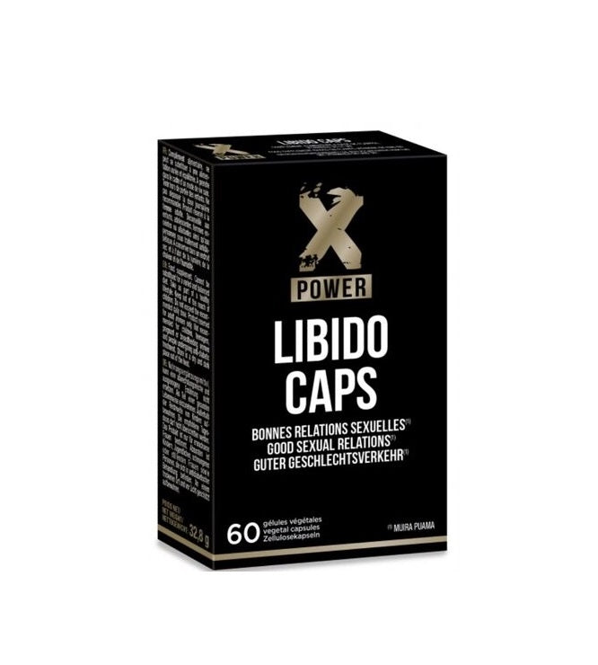 Capsule premium naturale Libido Caps XPower, pentru orgasm intens si libido, 60 capsule