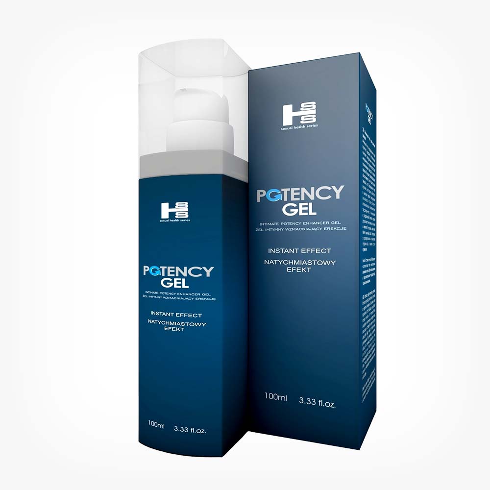 Gel POTENCY, mareste potenta, asigura erectii puternice si de lunga durara, imbunatateste performanta sexuala, 100 ml