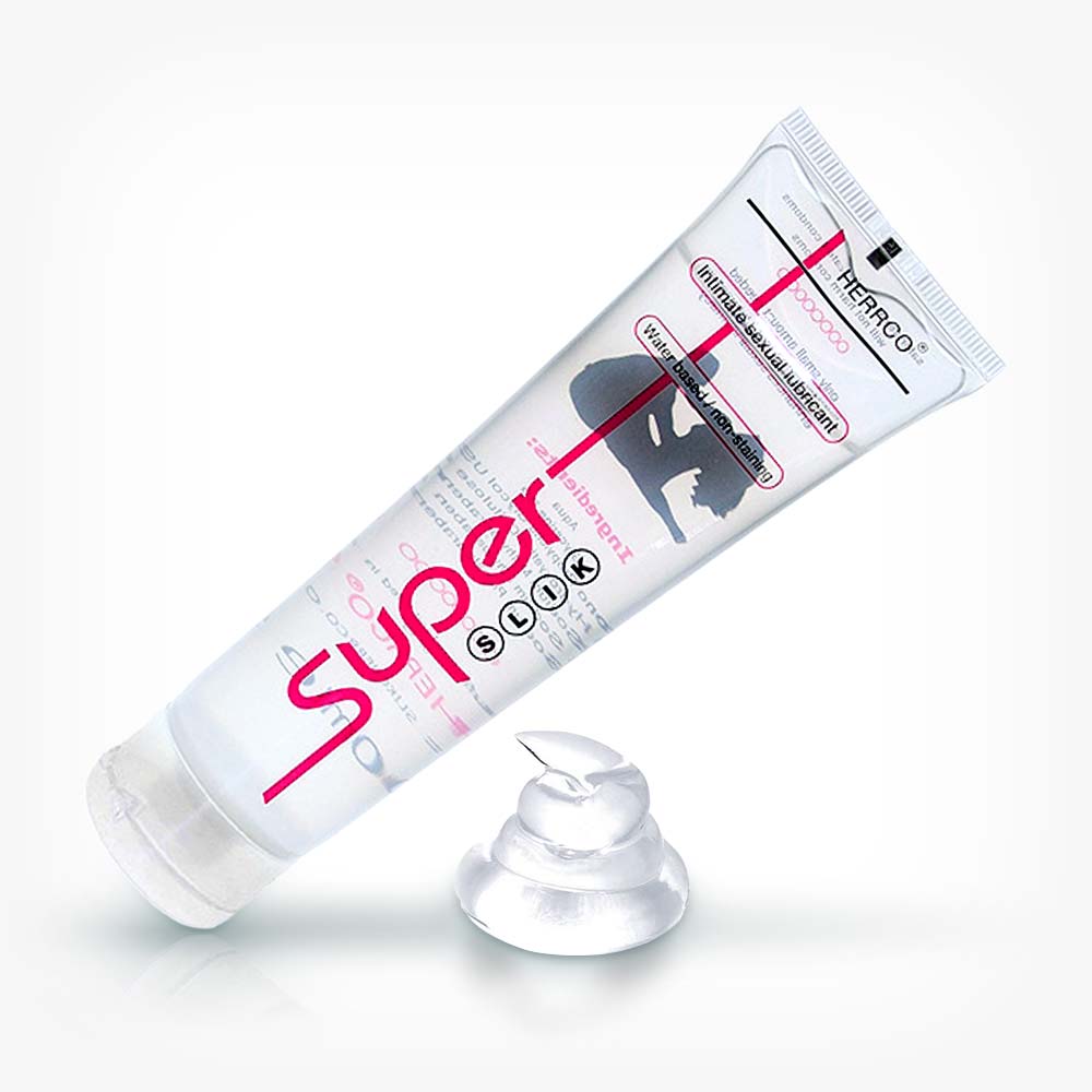 Lubrifiant foarte alunecos Super Slick, pe baza de apa, anal, 100 ml