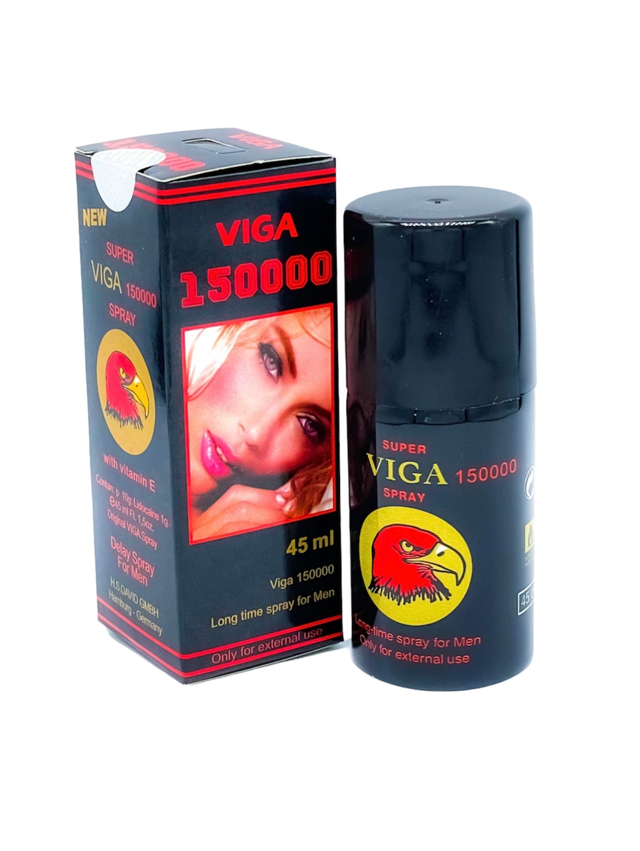 Spray Super Viga 150000 Black, pentru in in SexShop KUR Romania