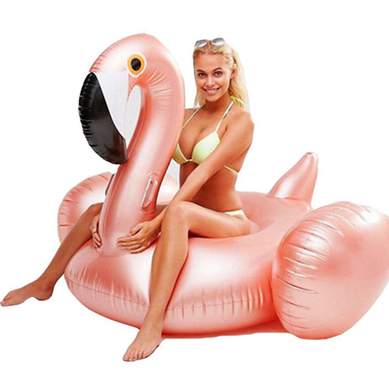 inflatable flamingo pool