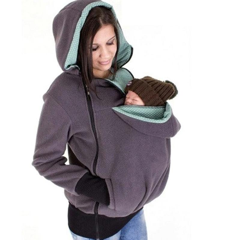 coat over baby carrier