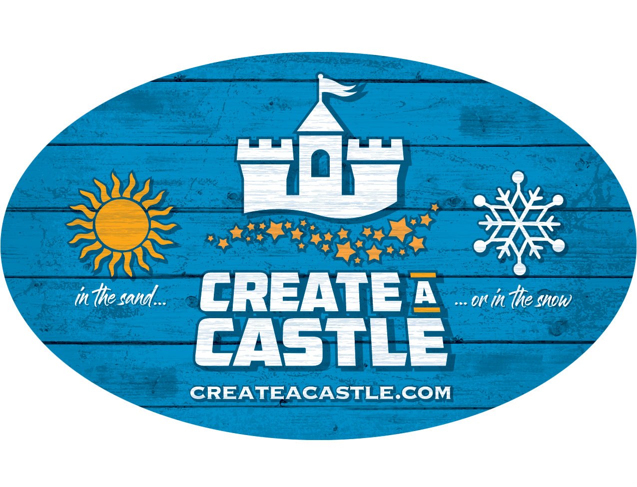 Create A Castle Window Sticker - Create A Castle product image