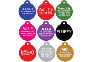 Pet s Dog s Cat s Engraved Gotags