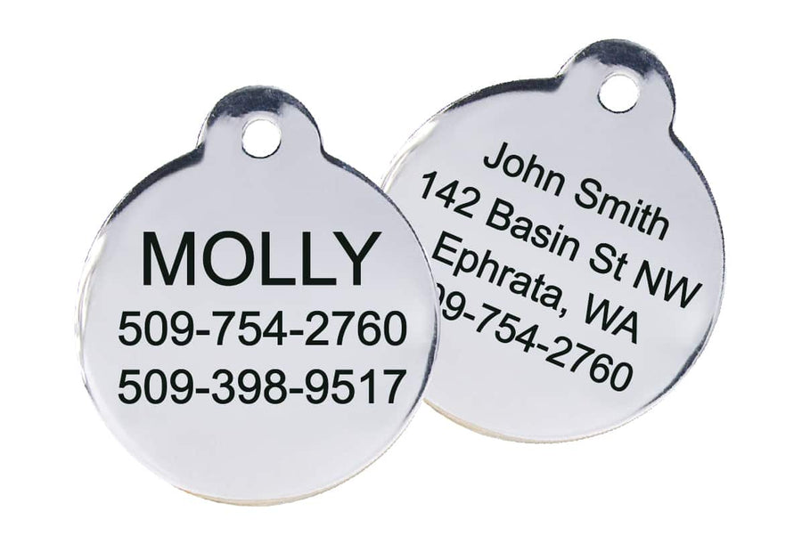 stainless steel dog tags for dogs engraved