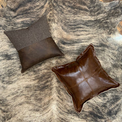 Genuine Leather Pillows