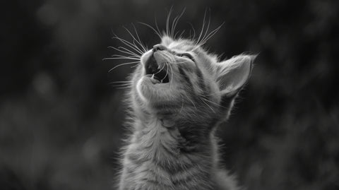 a cat crying and vocalising