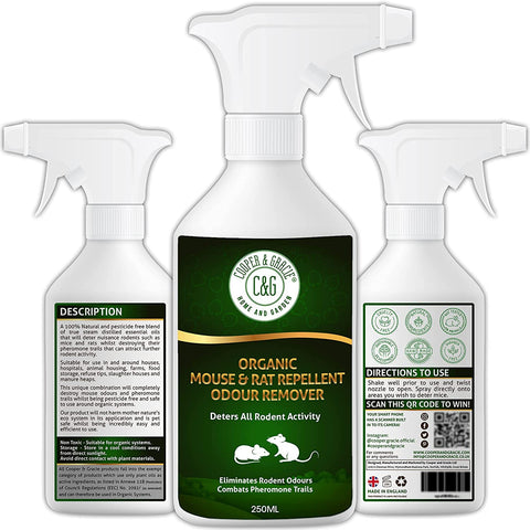 Cooper & Gracie's Organic Mouse & Rat Repellent