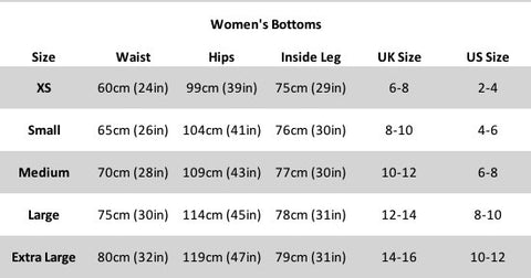 Gymshark size chart – Heseven