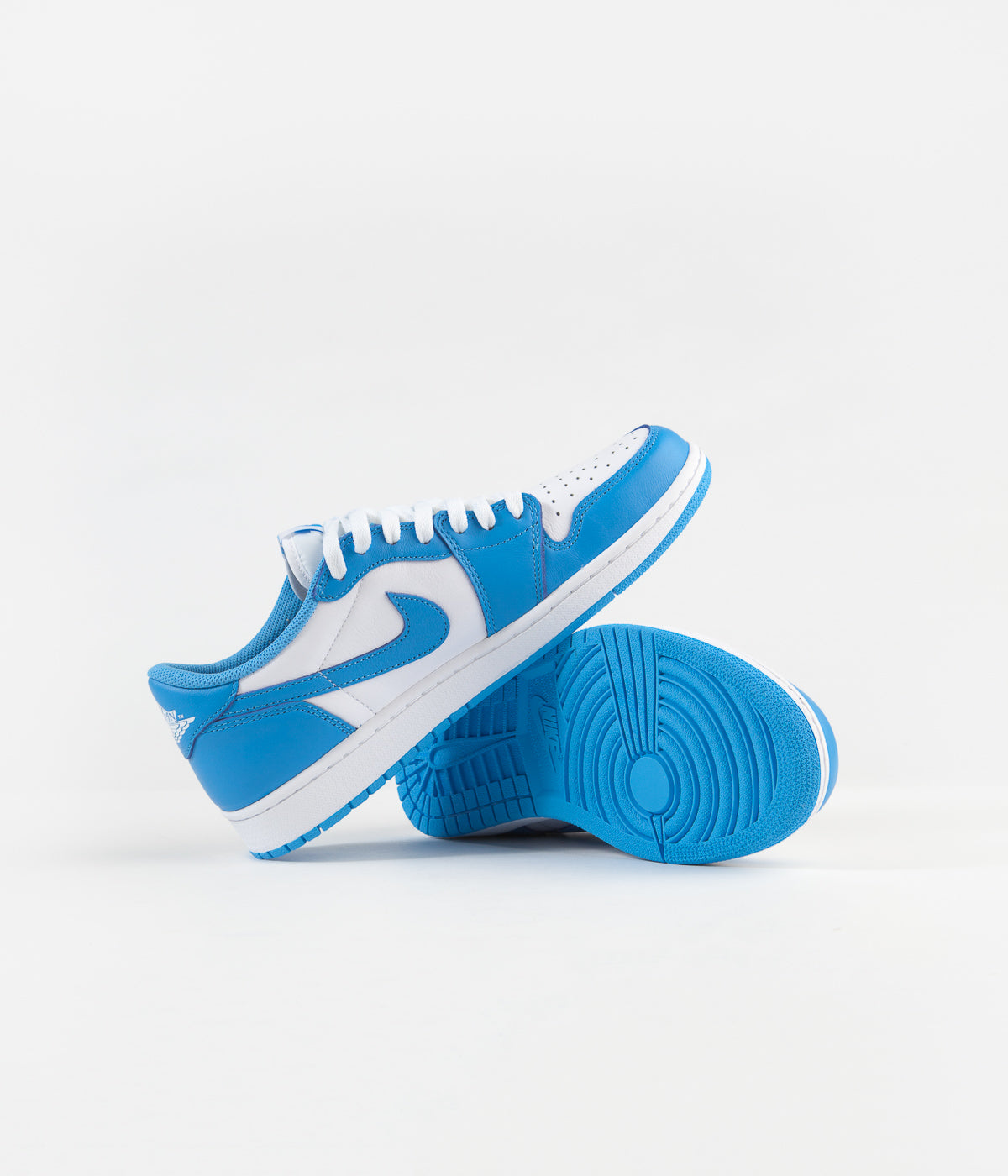 Nike Sb X Air Jordan 1 Low Unc Shoes Dark Powder Blue Dark Powder Releasesflatspot 2140