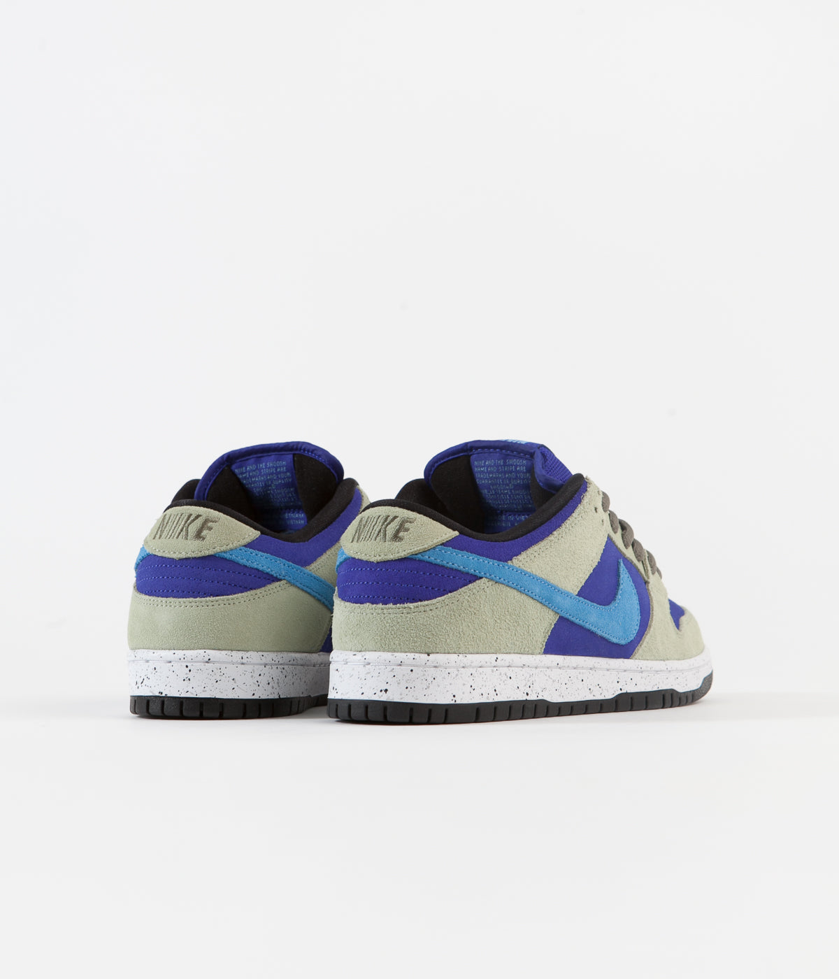 nike sb dunk low pro celadon coast concord black