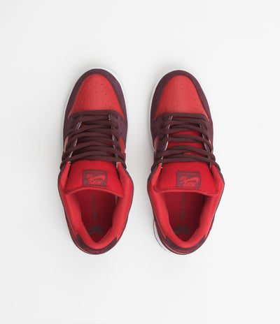 estera Pato Humillar Nike SB Dunk Low Pro Cherry Shoes - Burgundy Crush / Team Red - Univer |  Releases.Flatspot