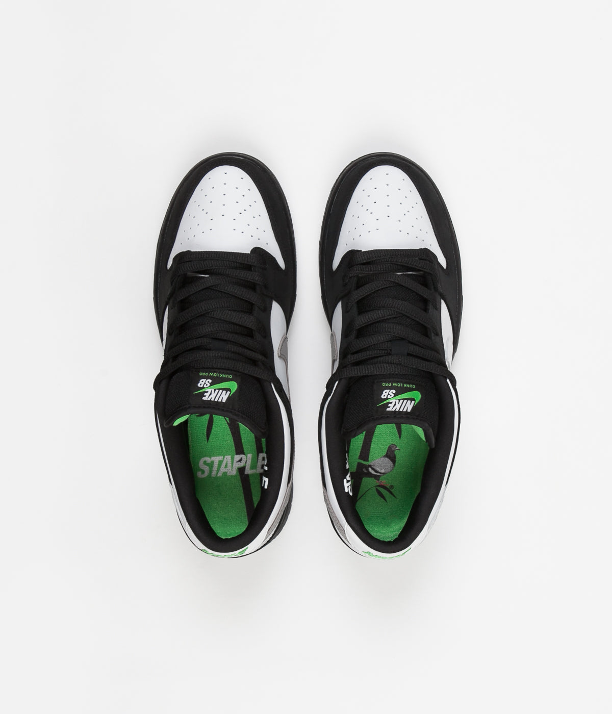 sb dunk low pro panda pigeon