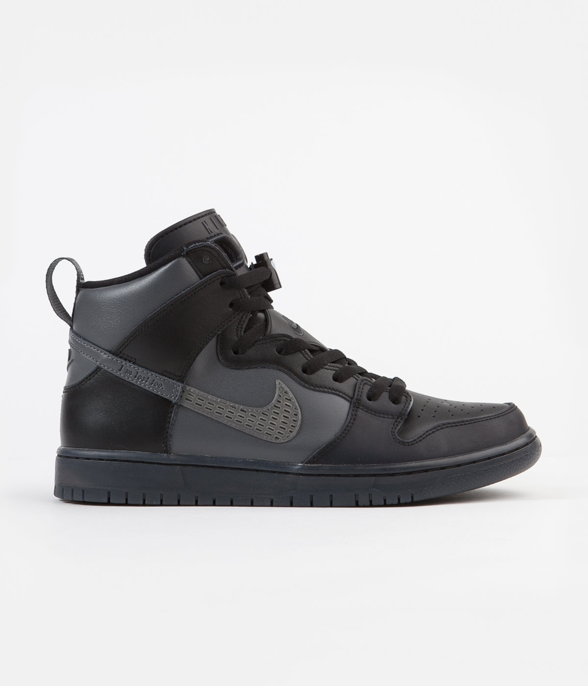 Nike SB FPAR Dunk High Pro Premium Shoes - Black Grey - Black | Releases.Flatspot
