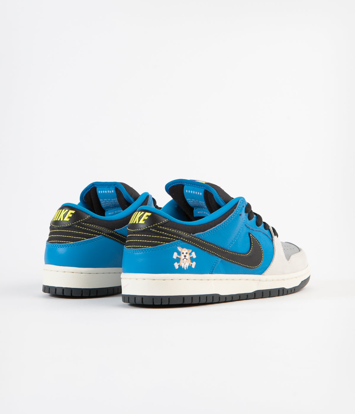 Nike SB x Instant Dunk Low Pro QS 2 Shoes - Blue Hero / Black - Pale I