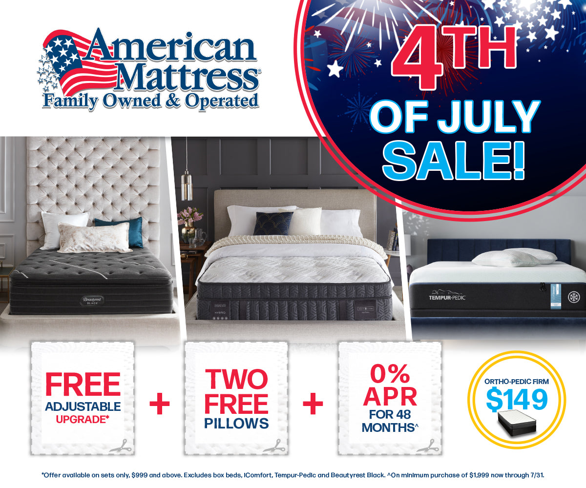 4th of July Mattress Sale | American 