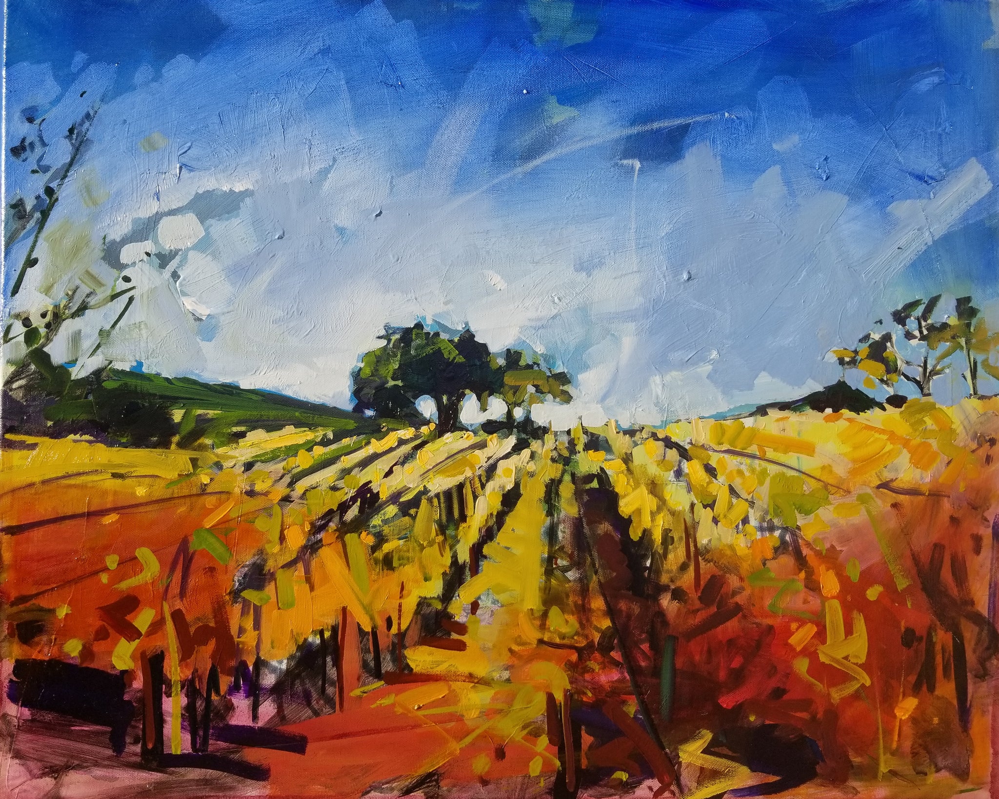Fall Vines, 11x14