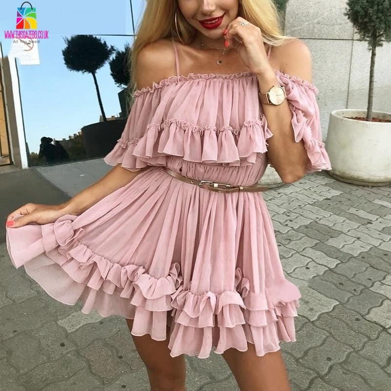 off the shoulder summer dresses uk