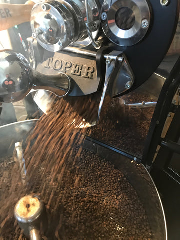 Freshly roasted coffee