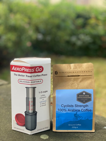 Aeropress go cyclist gift pack